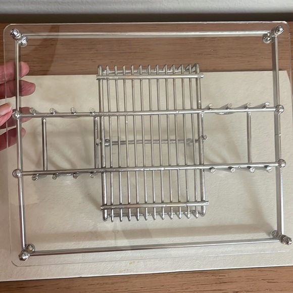 EUC Stainless steel and Lucite Lux Utensil Caddy - Picture 4 of 5